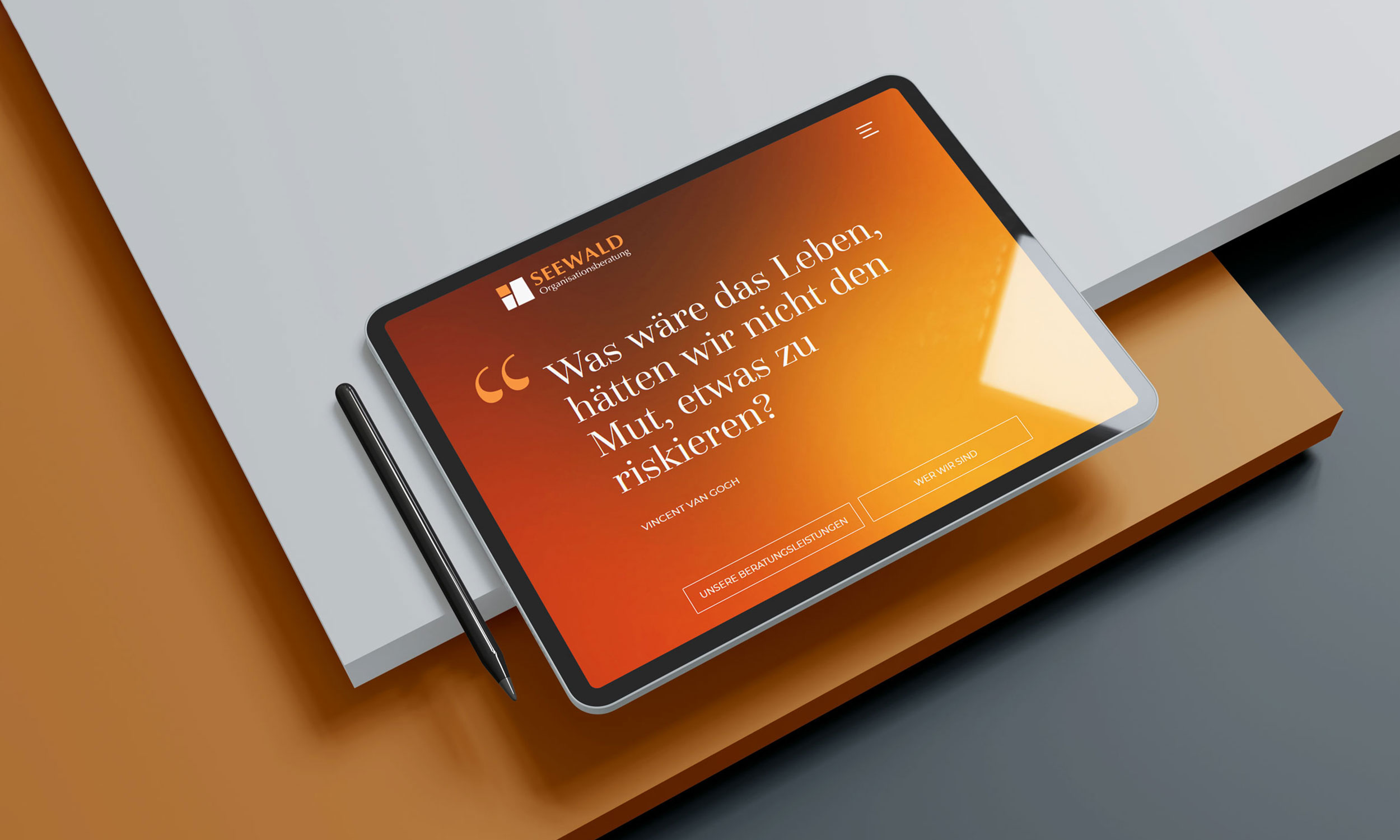 Website für Seewald Organisationsberatung